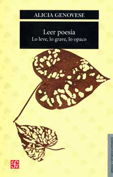 Leer poesía. Lo leve, lo grave, lo opaco.
