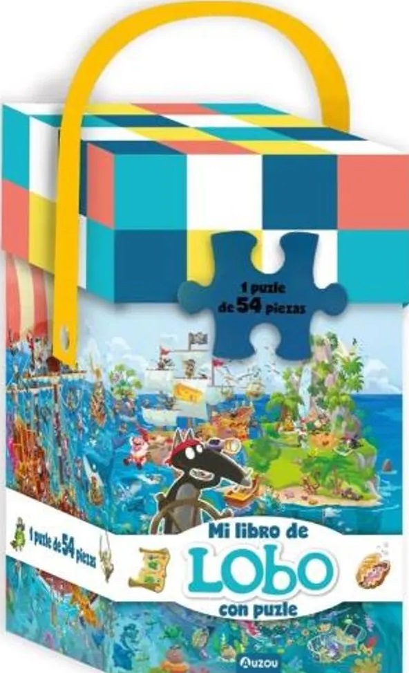EL LOBO QUE SOÑABA CON EL OCEANO – LIBRO + PUZZLE